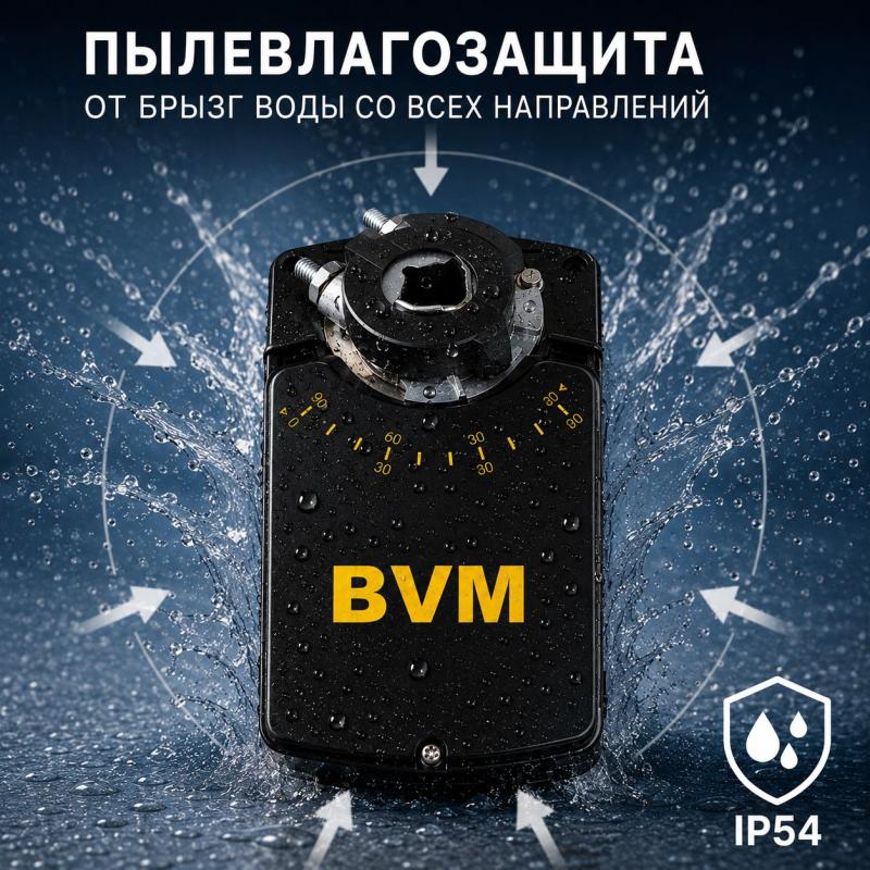Как степень пыле- и влагозащиты влияет на выбор привода BVM